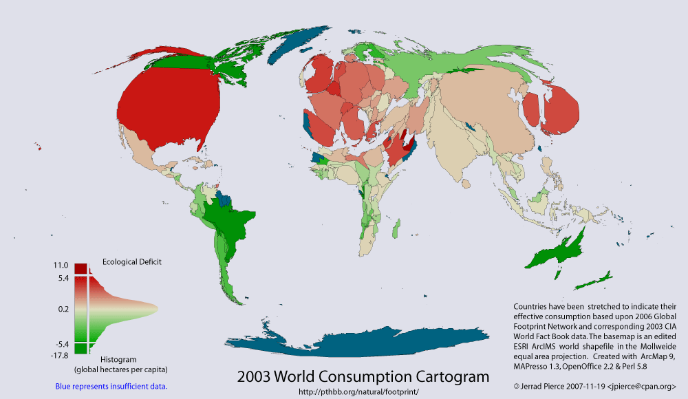 Gdp Cartogram